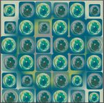 幻彩斑驳球体涂鸦矢量图案