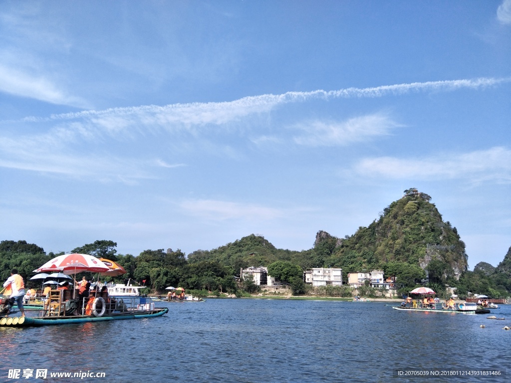 漓江伏波山风景