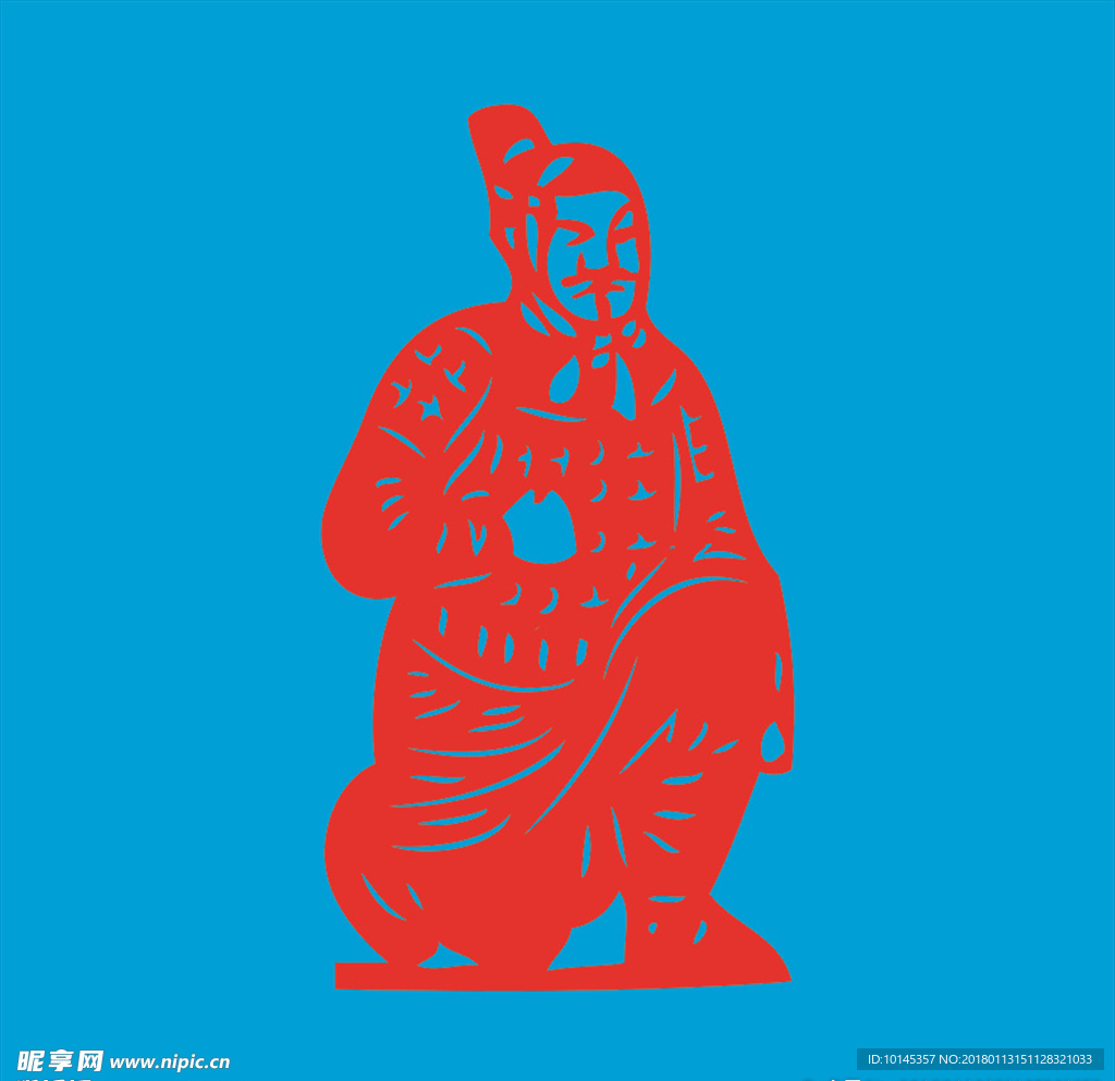 人物剪纸