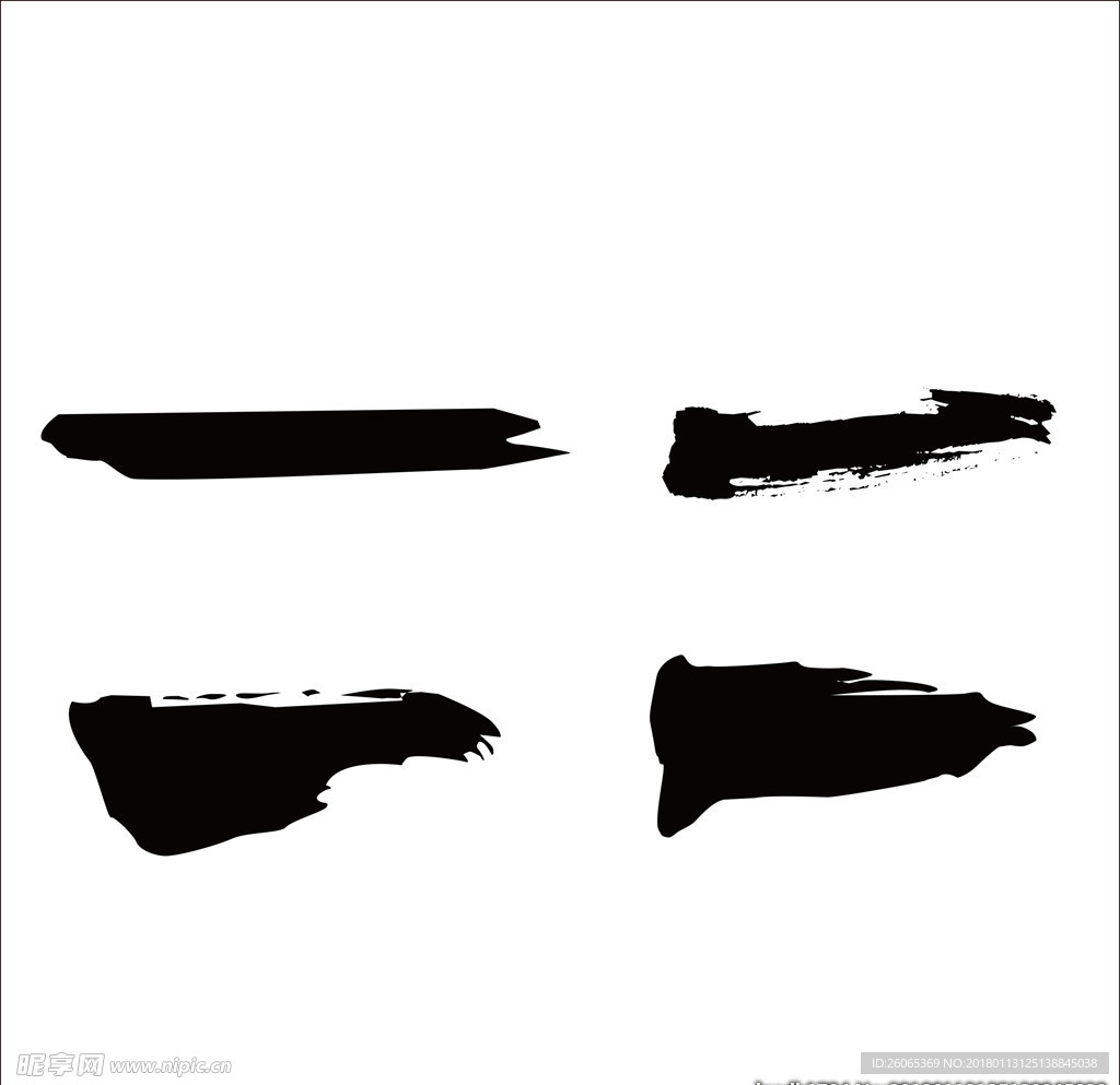 毛笔笔画