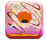 UI 拟物图标写实图标甜甜圈