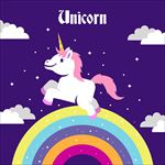矢量卡通冬天动物图片