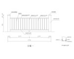 不锈钢围栏示意图