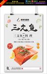 三文鱼海报图片