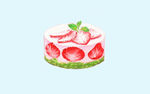 手绘美食插画桌面壁纸