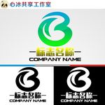 B字母logo