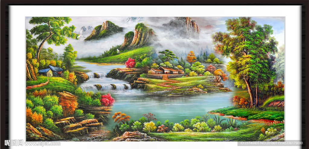 风景油画