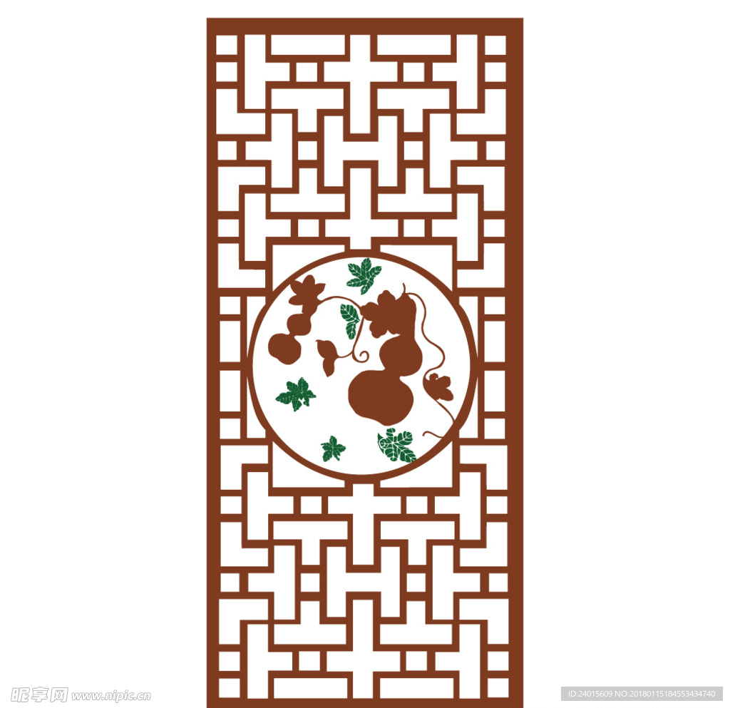 玄关 古典风 矢量图