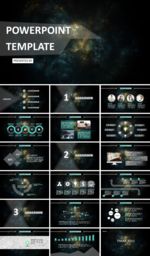 项目策划-大气星空-科幻深色
