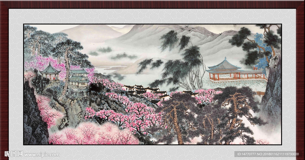 国画山水