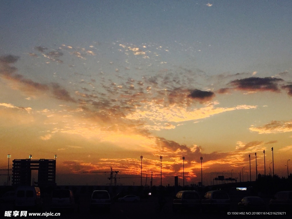 夕阳云