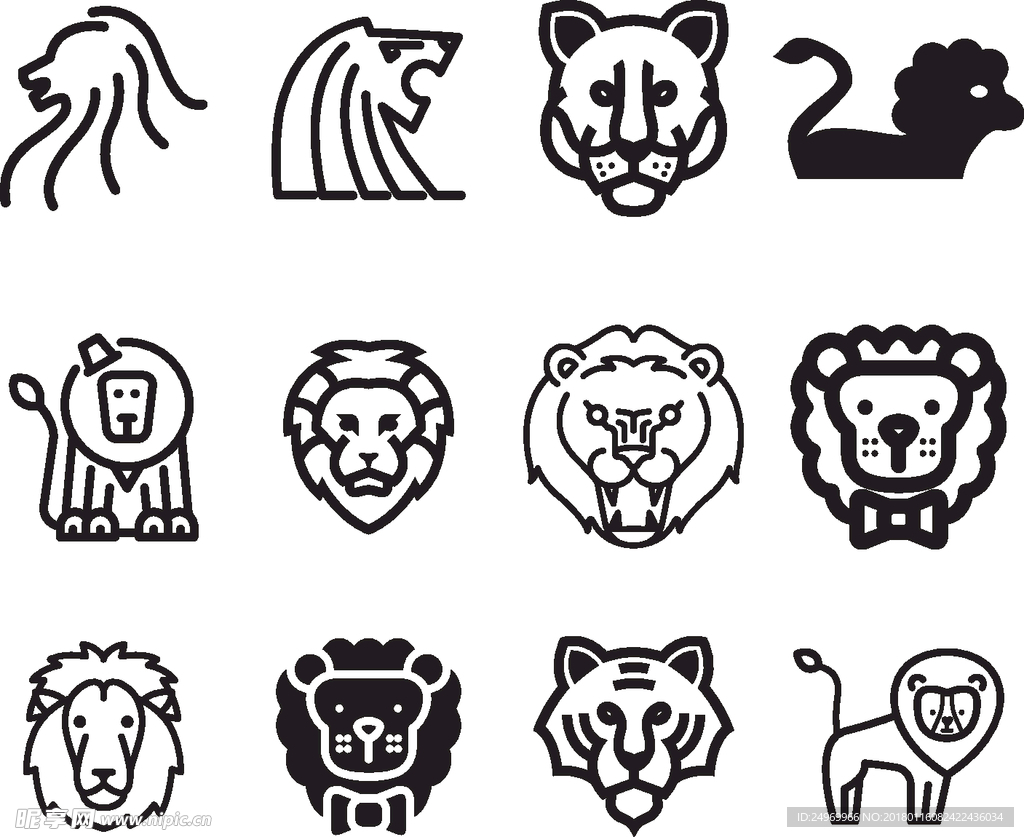狮子logo