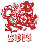 中国风剪纸