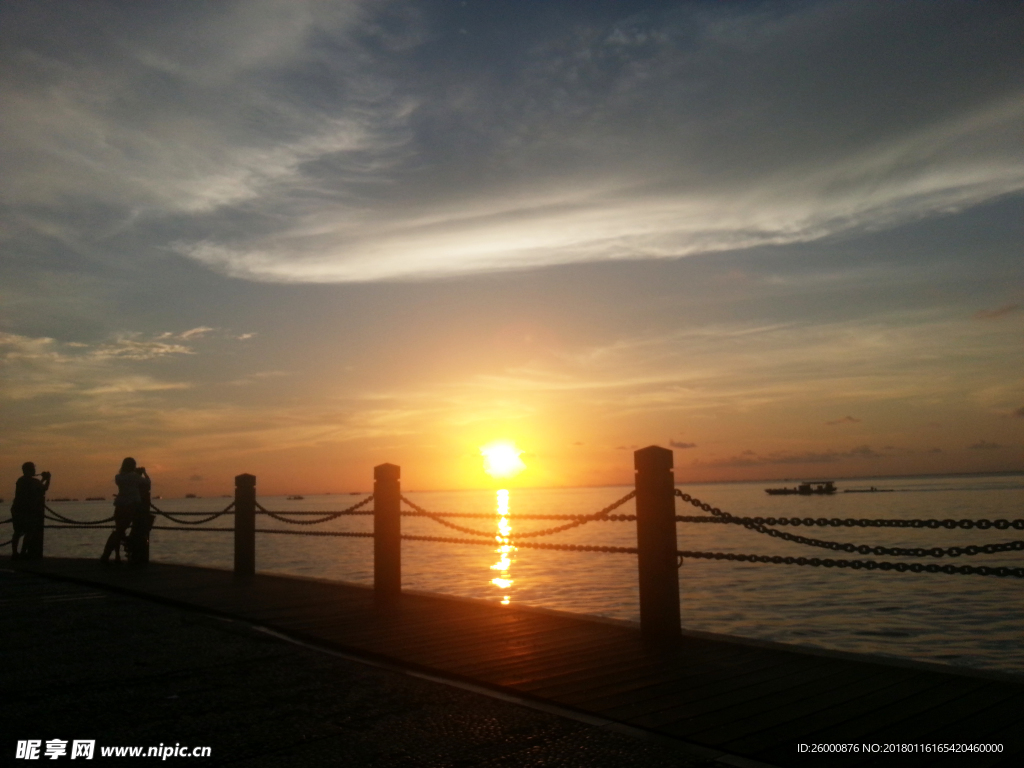 日落 夕阳