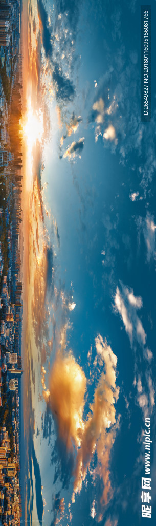 晴天长图