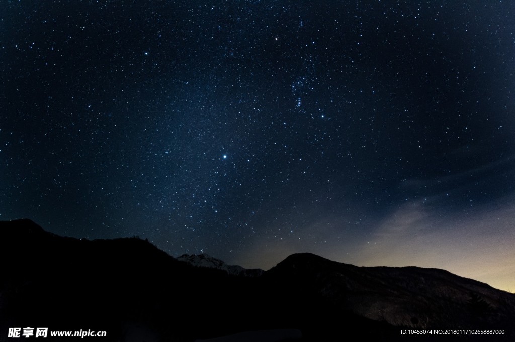 夜晚星空