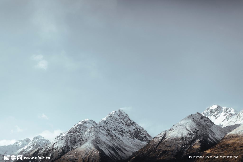 雪山美景图片