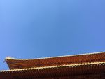 寺庙 天空 瓦当