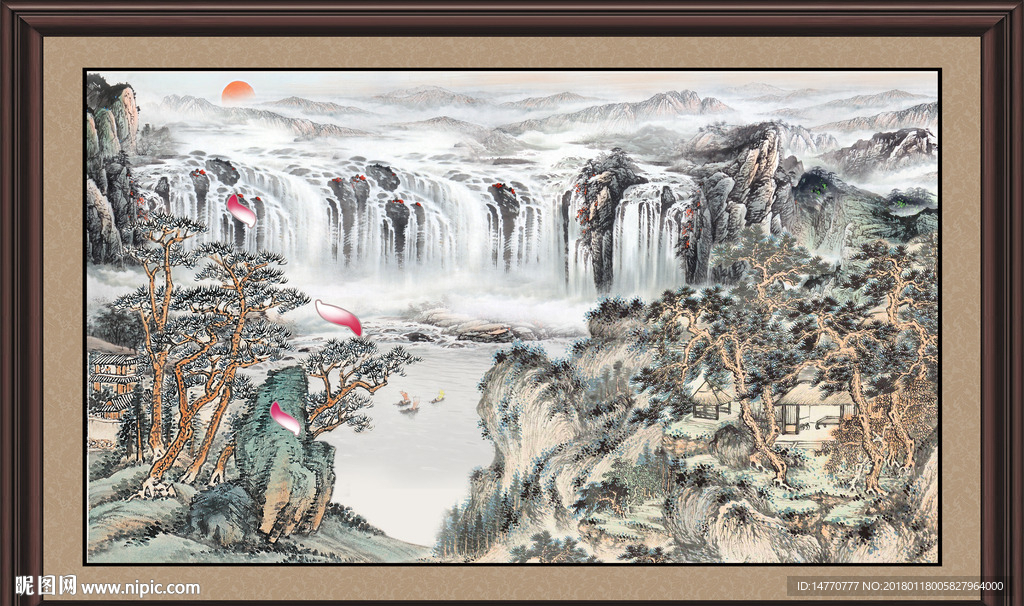 国画山水