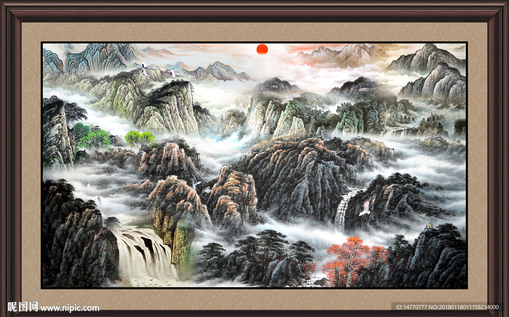 国画山水