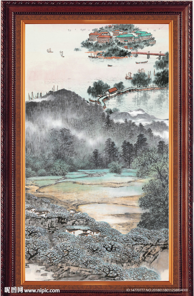 国画风景