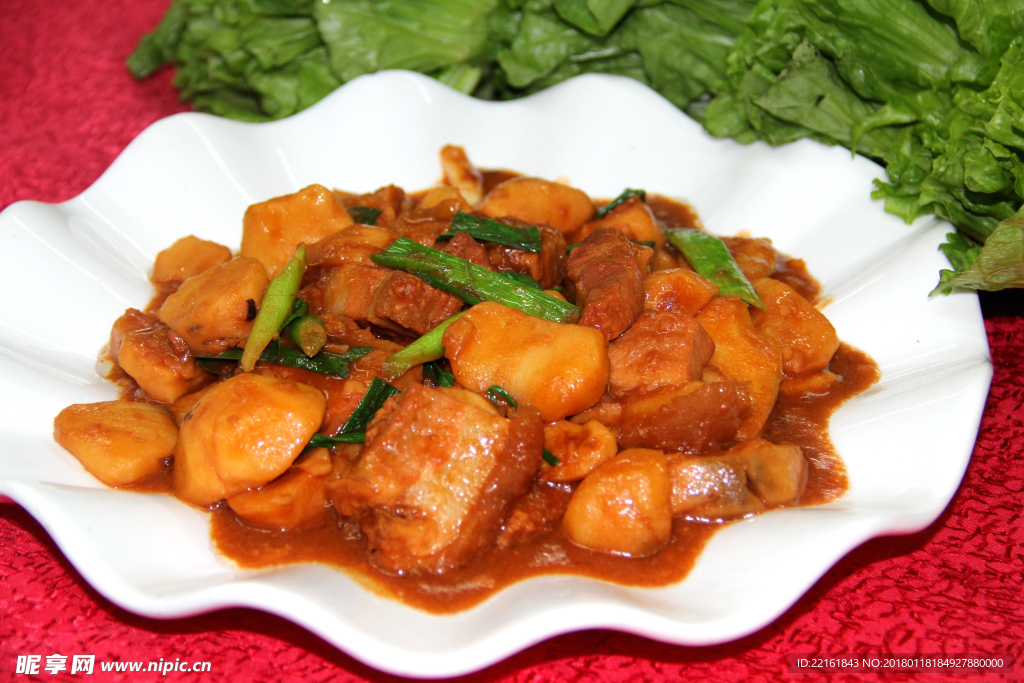 芽菇焖腩肉