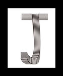 J j 字母创意设计 创意字体