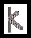 K k 字母创意设计 创意字体