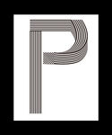 P p 字母创意设计 创意字体