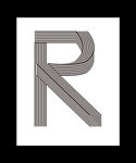 R r 字母创意设计 创意字体
