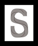 S s 字母创意设计 创意字体