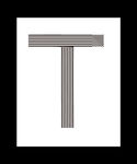 T t 字母设计 创意字体设计