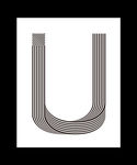 U u字母设计 创意字体设计