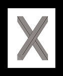 X x字母设计 创意字体设计