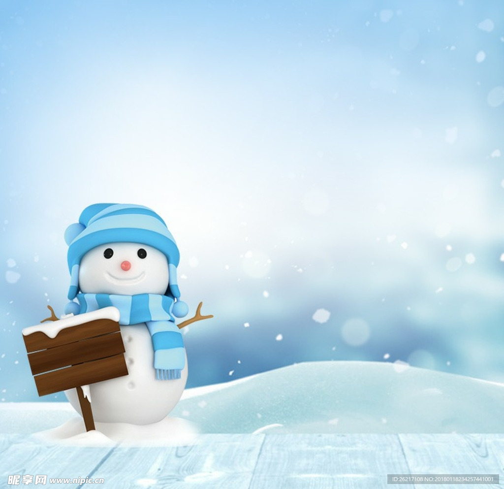 雪人图片