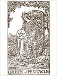 钢笔画佛教画面图片