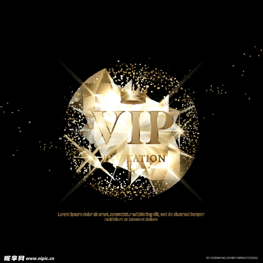 金色VIP卡