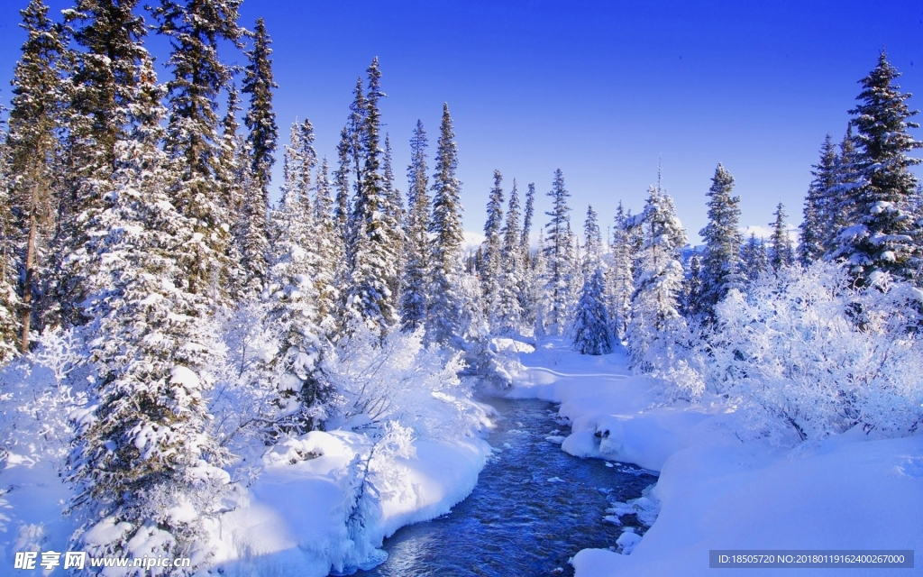 唯美雪景