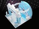 冰雪展台