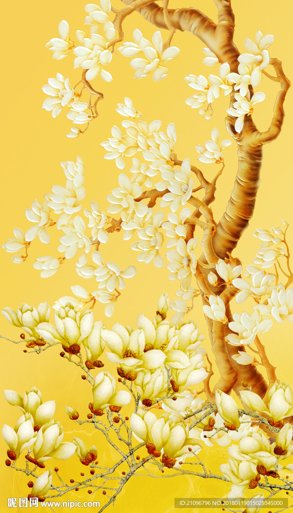 彩雕玄关