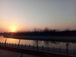 护城河的夕阳