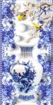 中国风青花瓷PSD玄关模板