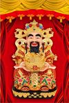 财神   身为  神像