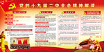 党的十九届二中全会展板精神解读