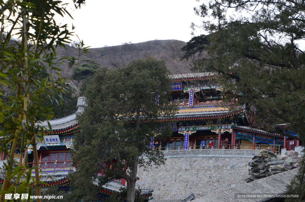 香山寺风景