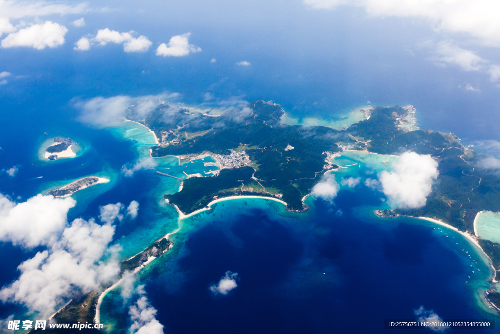 海岛全景