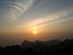 天空夕阳
