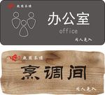 标识牌 指示牌 门牌 厨房 工