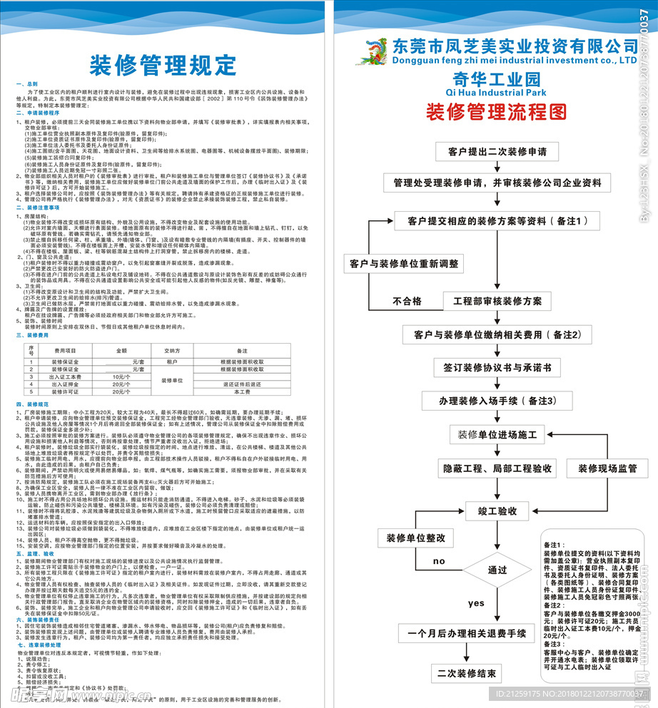 装修管理流程图