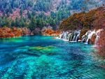 九寨沟瀑布